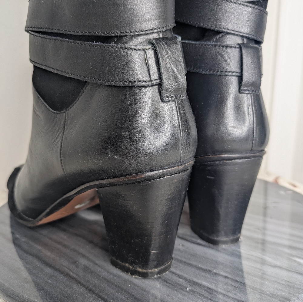 Black Heeled Boots - Picture 7 of 13